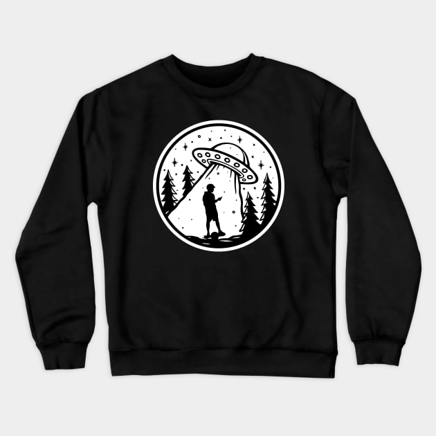 Onewheel Ufo Crewneck Sweatshirt by Be Cute 